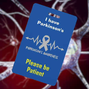 Parkinson Lanyard Behinderungsausweis Ausweis