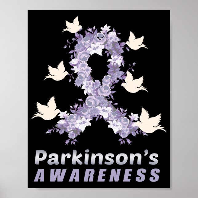 Parkinsons Awareness Disease Monat Poster (Vorne)