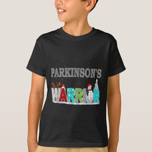 Parkinson's Awareness For Christmas  T-Shirt (Vorderseite)