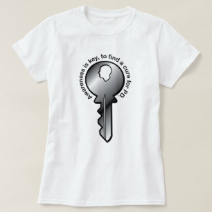 Parkinson's Awareness ist der Schlüssel T-Shirt