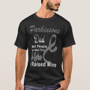 Parkinsons Awareness Vater Gray Ribbon Vater-Unter T-Shirt