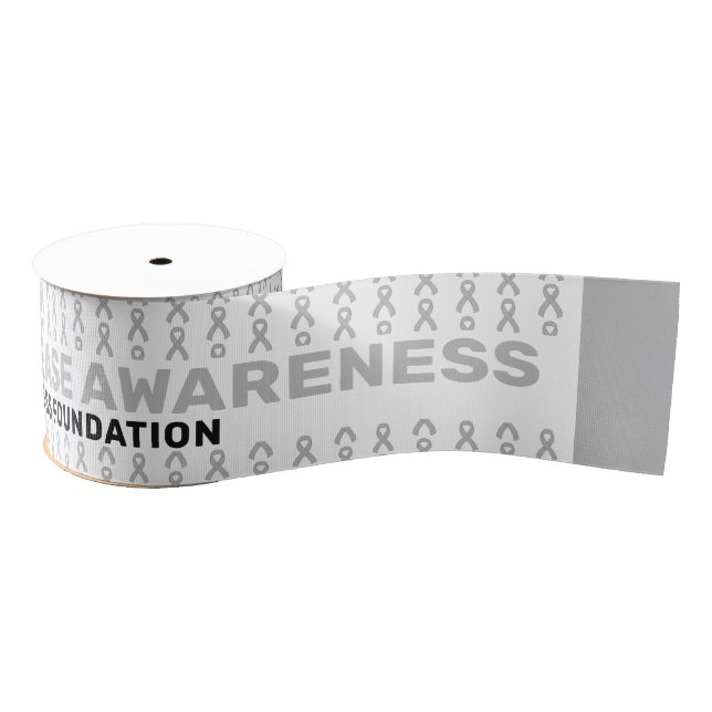 Parkinson's Disease Awareness Pattern Ribbon Ripsband (Spule)