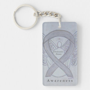 Parkinson's Disease Awareness Ribbon Schlüsselanhä Schlüsselanhänger