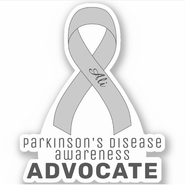 Parkinson's Disease Awareness Vinyl Sticker (Vorderseite)