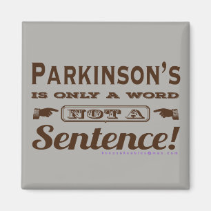 Parkinsons kein Sentenzbraun Magnet