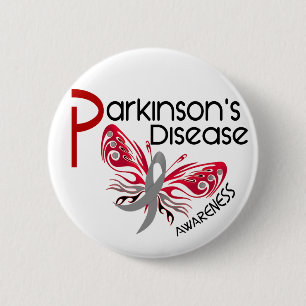 Parkinsons Krankheit SCHMETTERLING 3,1 Button