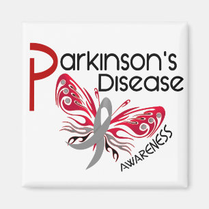 Parkinsons Krankheit SCHMETTERLING 3,1 Magnet