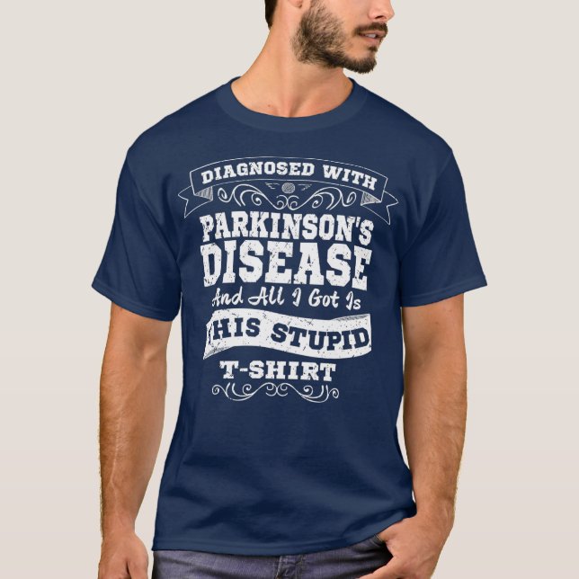 Parkinsons T Disease Awareness Survivor Gift_1 T-Shirt (Vorderseite)