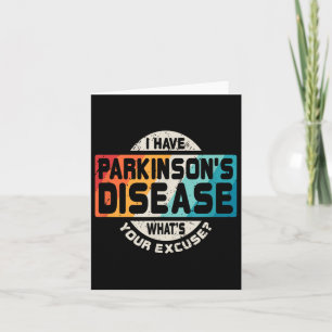 Parkinsons T Shirt Disease Awareness Survivor Gesc Karte