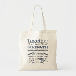 Parkinson's Together Strength Blue Tragetasche