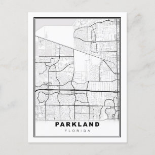Parkland-Karte Feiertagspostkarte