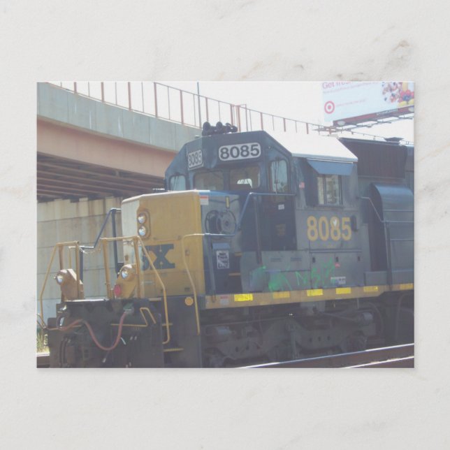 Parklokomotive Postkarte (Vorderseite)