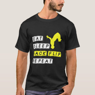 Parkour Backflip Extreme Sport Fitness Klettern Ru T-Shirt