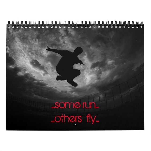 Parkour Calendar B&W Kalender (Titelbild)