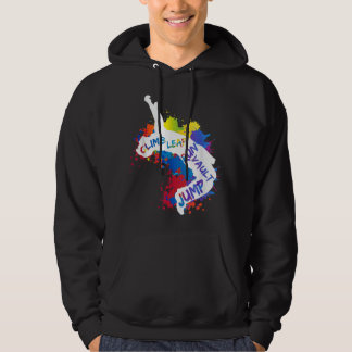 Parkour City Ninja Free Running Jump Leader Vault  Hoodie