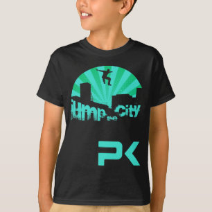 Parkour Dach-Sprung T-Shirt