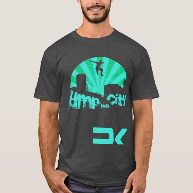 Parkour Dach-Sprung T-Shirt (Vorderseite)