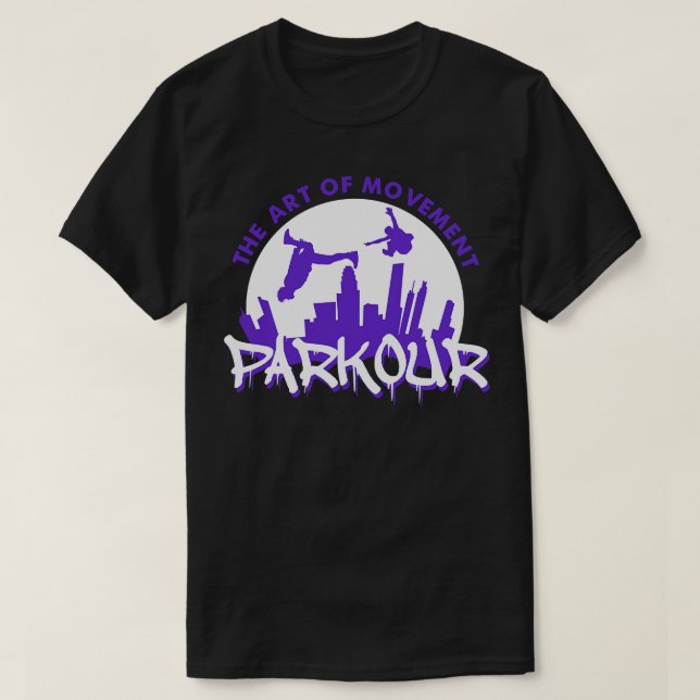 PARKOUR DER ART 1 T-Shirt (Design vorne)