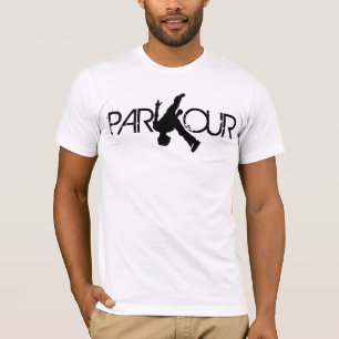 Parkour drehen T - Shirt um