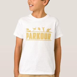 Parkour Durchgehen-extreme Sport-Bremsungs-freier T-Shirt