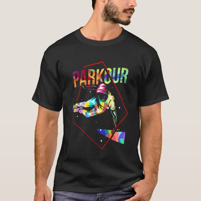 Parkour-Extremsport T-Shirt (Vorderseite)