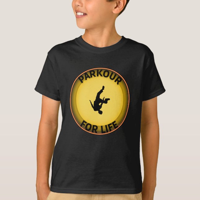 Parkour for life T-Shirt (Vorderseite)