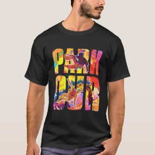 Parkour free Running Acrobatic Stunts T T-Shirt