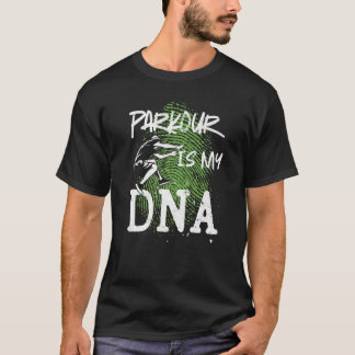 Parkour Free Running Traceur DNA Vintag Parkour I T-Shirt