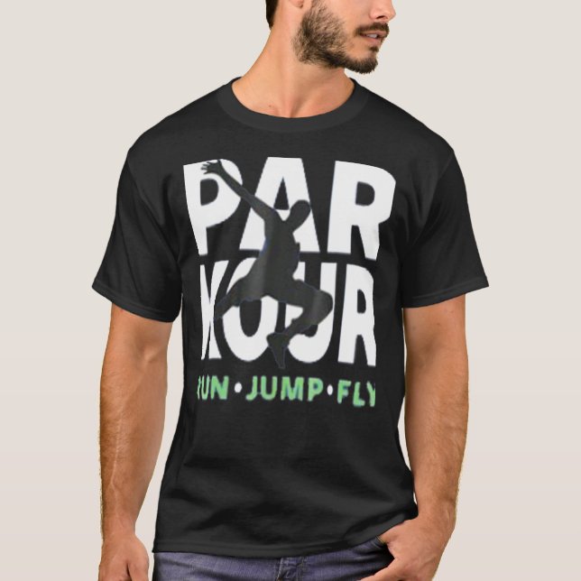 Parkour Free Running Traceur T-Shirt (Vorderseite)