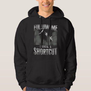 Parkour Free Running Traceur Vintag Folge Me I K Hoodie