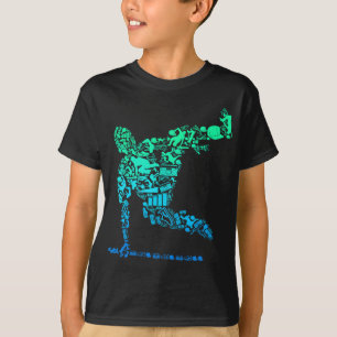 Parkour Freerunner Freerunning Traceur Boys Men T-Shirt