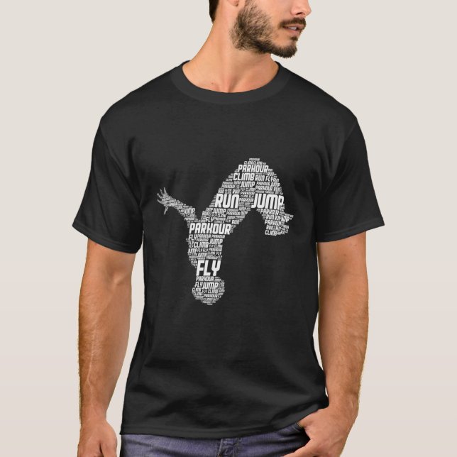Parkour Freerunner Freerunning Traceur Men Kids Bo T-Shirt (Vorderseite)