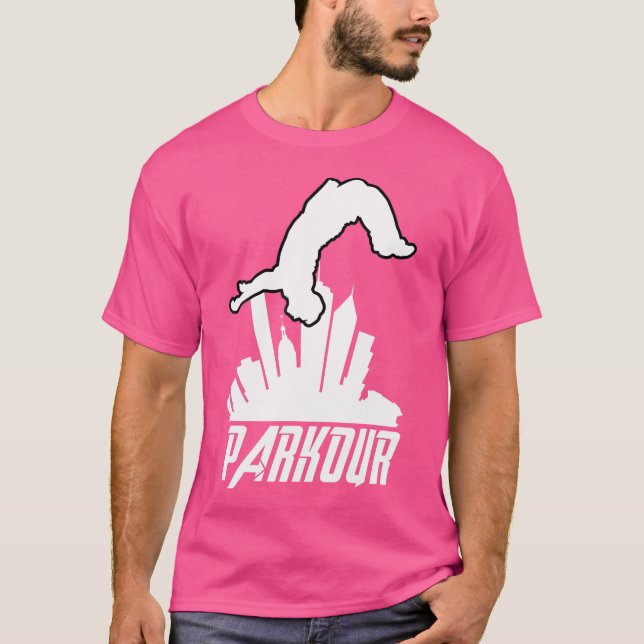 Parkour Freerunner Parkour Runner Parcour T-Shirt (Vorderseite)
