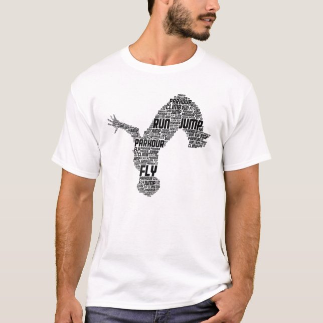 Parkour Freerunner Traceur Freerunning Men Boys Ki T-Shirt (Vorderseite)