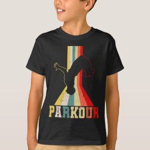 Parkour Freerunner Traceur Retro Freerunning Men B T-Shirt