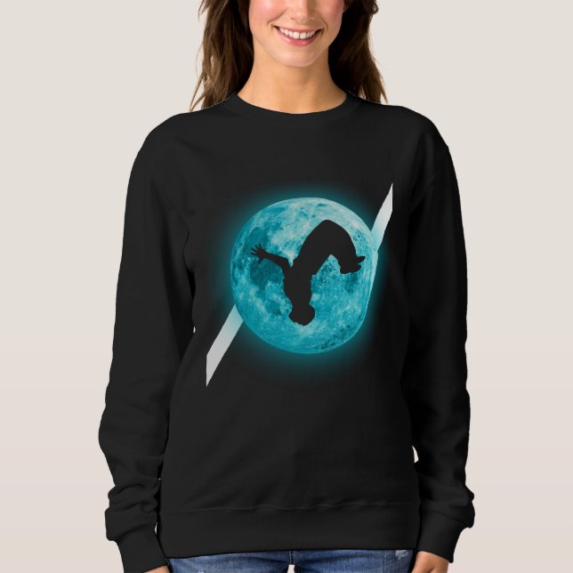 Parkour Freerunning Backflip Freestyle Acrobatics Sweatshirt (Vorderseite)