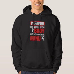 Parkour für Parkour Runner Traceur Freestyle Runne Hoodie