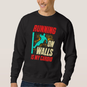 Parkour für Parkour Runner Traceur Freestyle Runne Sweatshirt