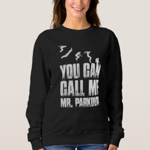 Parkour für Parkour Runner Traceur Freestyle Runne Sweatshirt