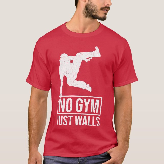 Parkour gifts Parkour sports parkur gifts friend T-Shirt (Vorderseite)