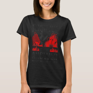 Parkour Gratis-Running-Traceur Vintager Parkplatz T-Shirt