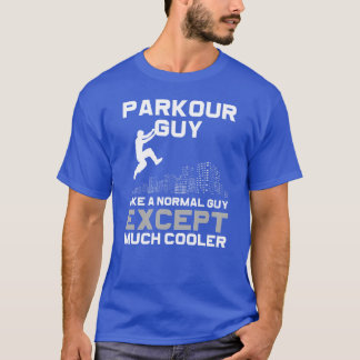 Parkour-Hobby Extrem Sportler lustig T-Shirt