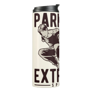 PARKOUR-individuelle Name Thermosbecher