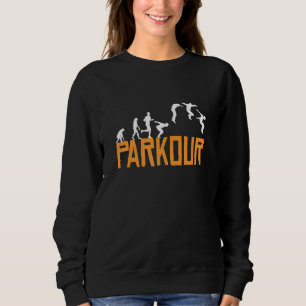 Parkour Jumping Lauf- und Klettersport Parkour Sweatshirt