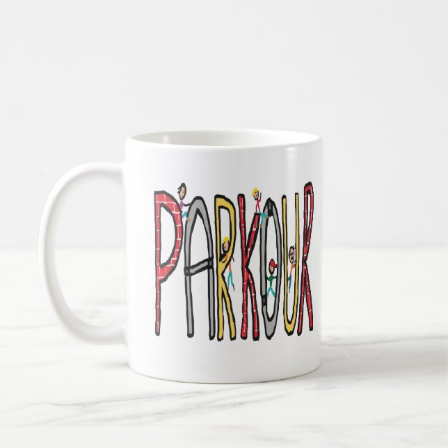Parkour Kaffeetasse (Links)