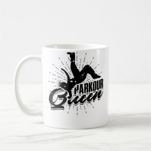 Parkour-Königin - Parkour Kaffeetasse