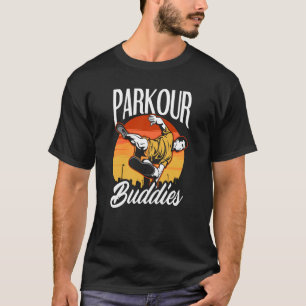 Parkour-Kumpels Parkour-Freunde Parkour T-Shirt