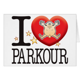 Parkour Liebe-Mann