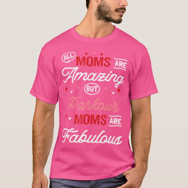 Parkour-Mama T-Shirt (Vorderseite)