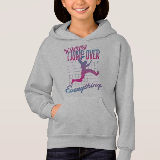Parkour Man - Jump Boy Hoodie (Vorderseite)